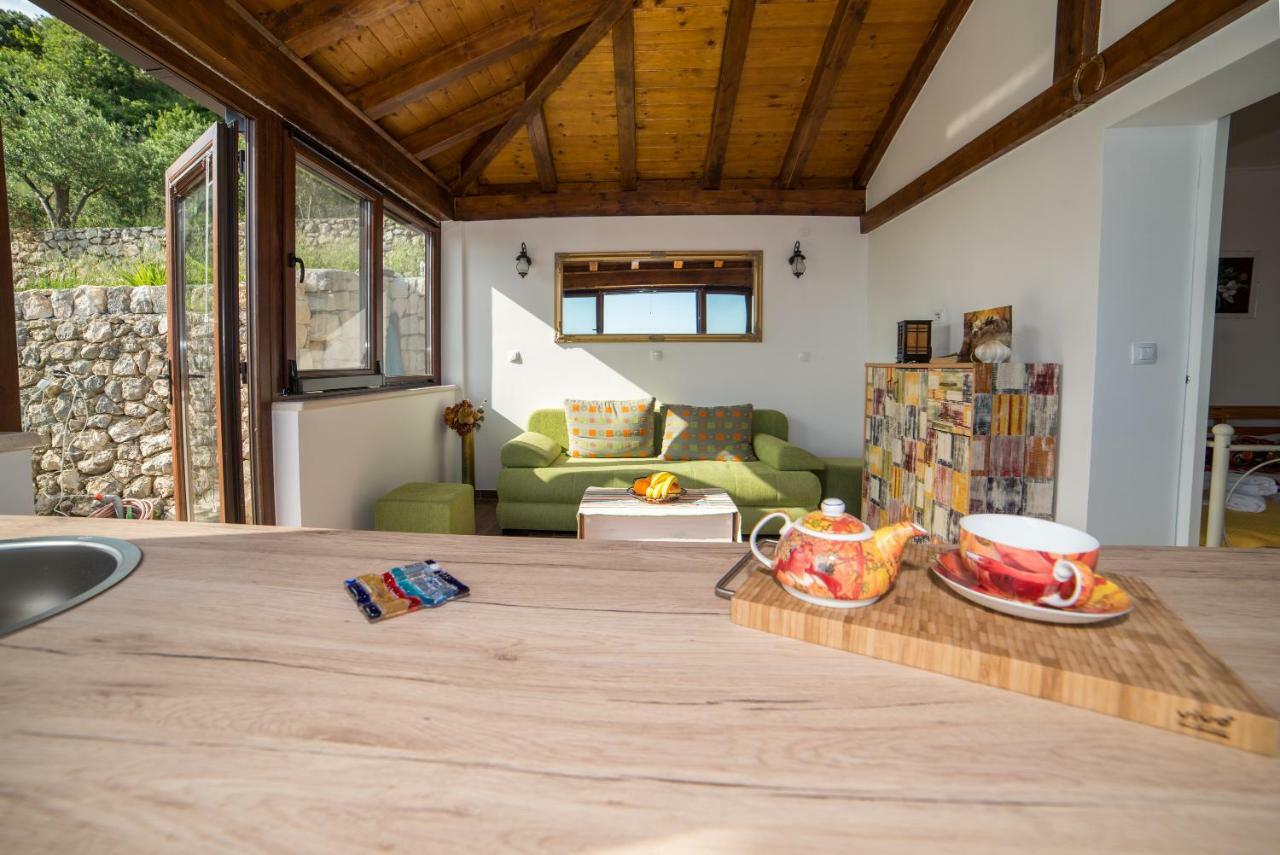 Poseydon Beach Bungalow Mlini Bagian luar foto