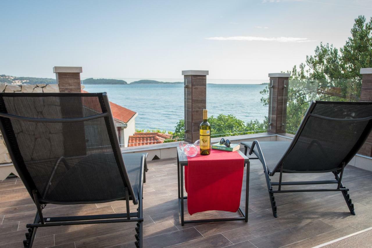 Poseydon Beach Bungalow Mlini Bagian luar foto