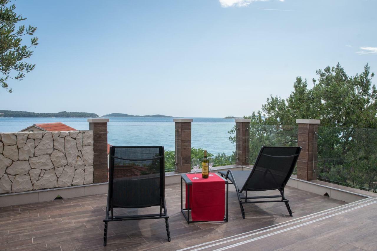 Poseydon Beach Bungalow Mlini Bagian luar foto
