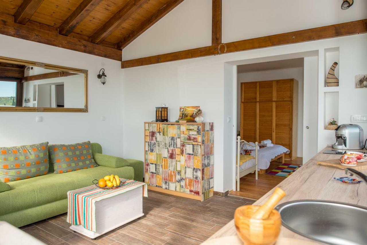 Poseydon Beach Bungalow Mlini Bagian luar foto
