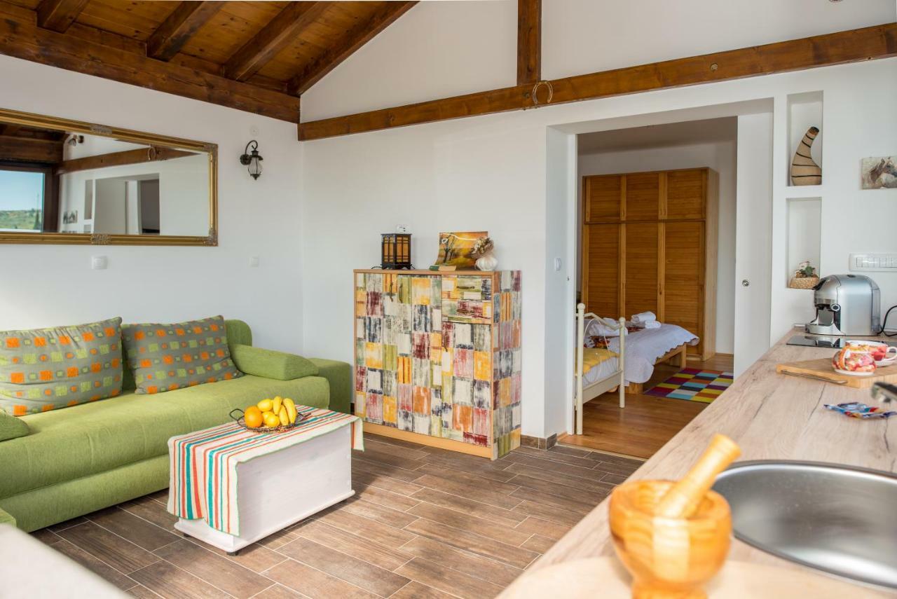 Poseydon Beach Bungalow Mlini Bagian luar foto