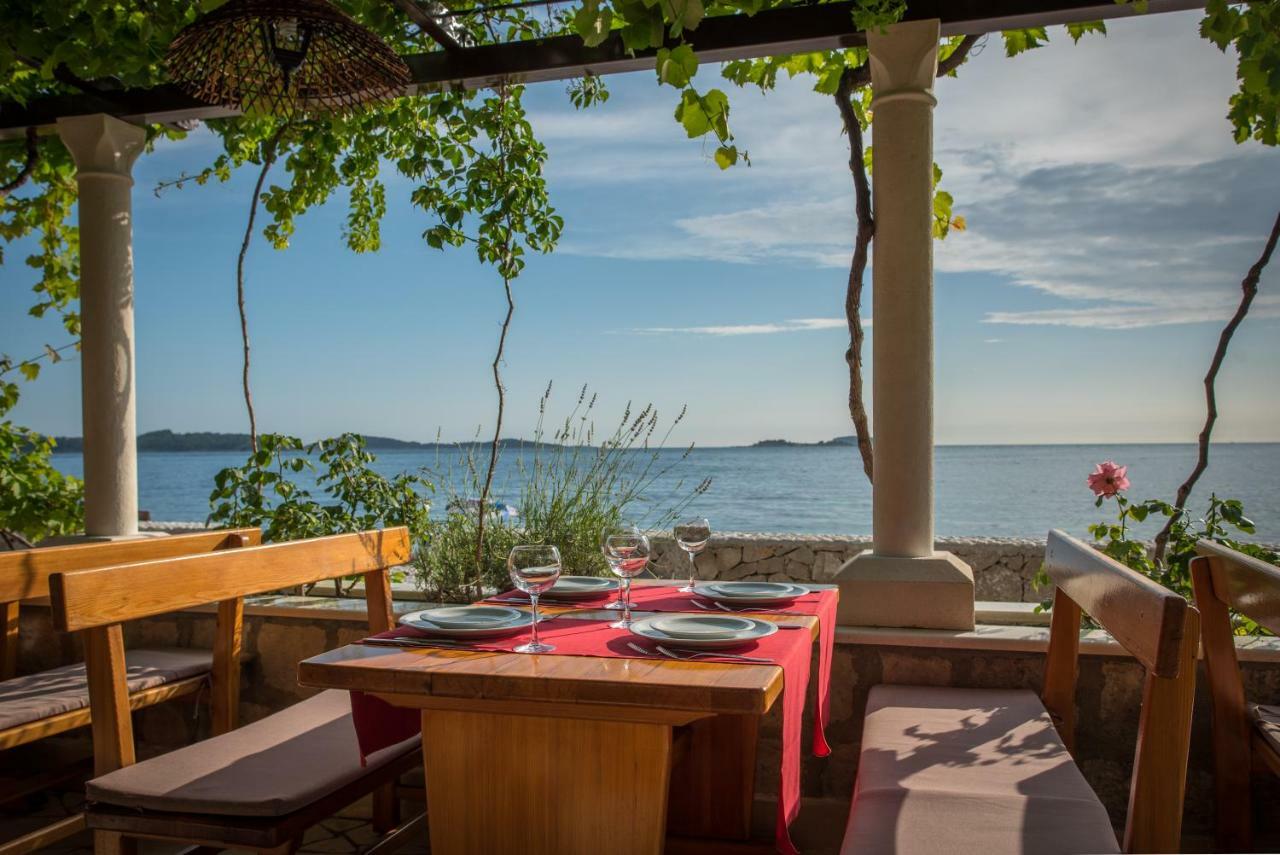 Poseydon Beach Bungalow Mlini Bagian luar foto