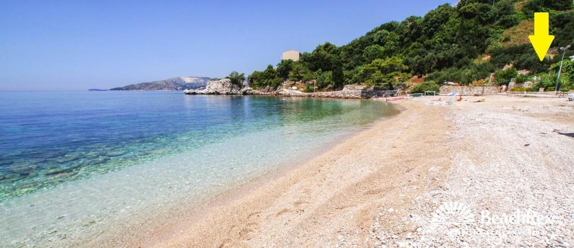 Poseydon Beach Bungalow Mlini Bagian luar foto